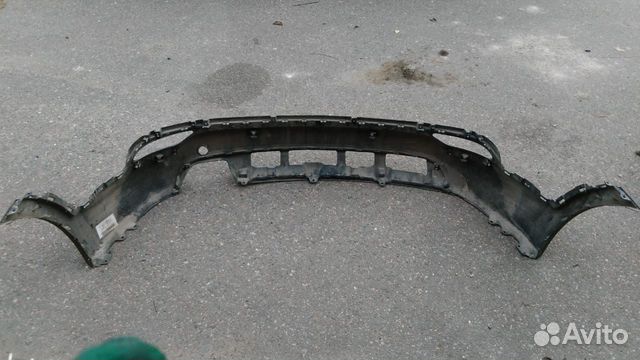 Юбка заднего бампера Hyundai Santa Fe 3 (DM) 12