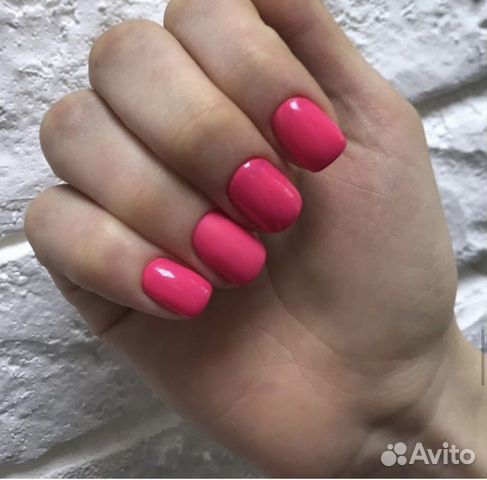 Маникюр гель лак