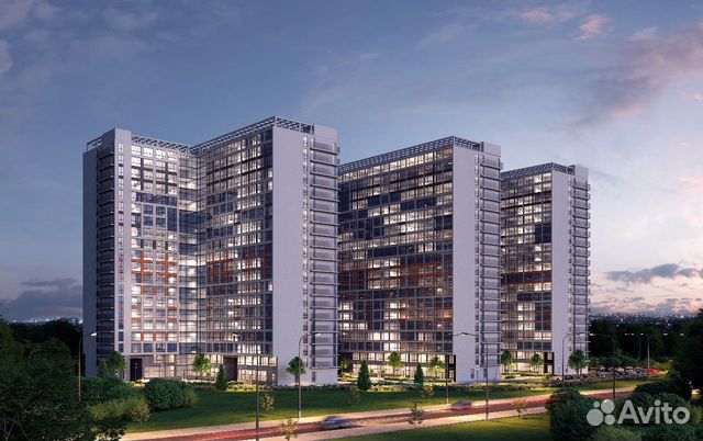 Студия, 21.9 м², 11/20 эт. Студия, 21.9 м², 11/20 эт.