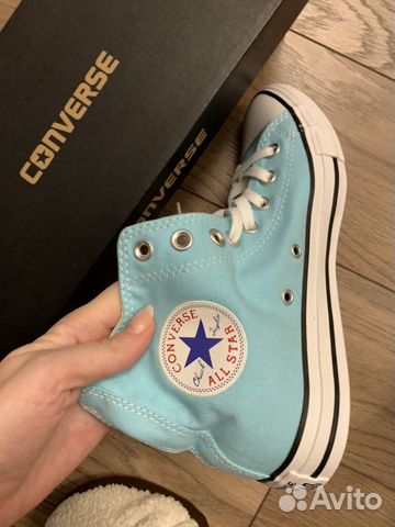 Кеды converse голубые новые Кеды converse голубые новые