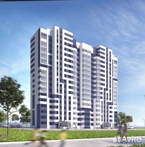 1-к квартира, 43.2 м², 14/16 эт.