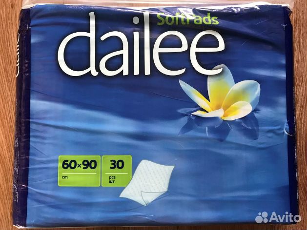 Пелёнки одноразовые для взрослых 90х60 см