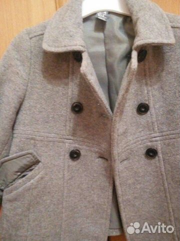Теплое пальто Zara р.104 Теплое пальто Zara р.104