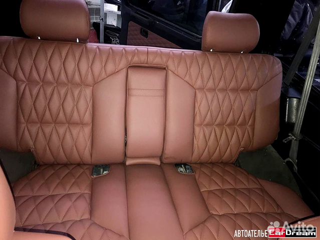 Кожаный салон сиденья Mercedes-Benz Гелендваген