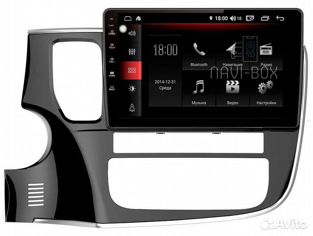 Штатная магнитола на Mitsubishi Outlander 2012+