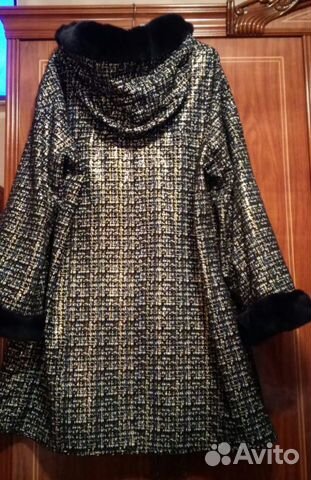 Пальто женское кожаное