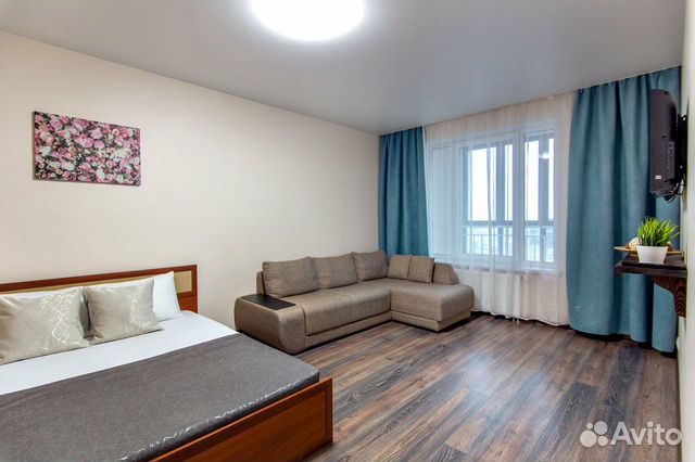 

1-к. квартира, 48 м², 2 кровати