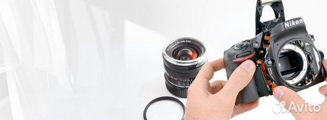 Ремонт фотоаппаратов и объективов