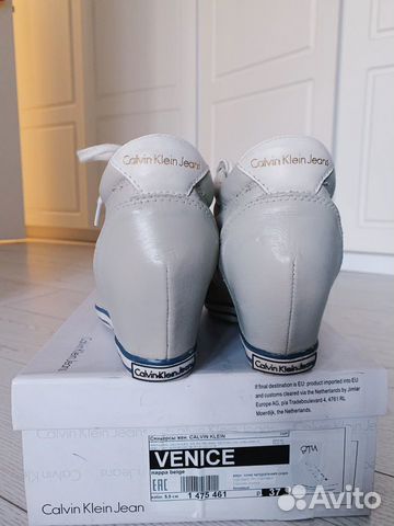 Кожаные ботинки сникерсы Calvin Klein Jeans р. 37 Кожаные ботинки сникерсы Calvin Klein Jeans р. 37