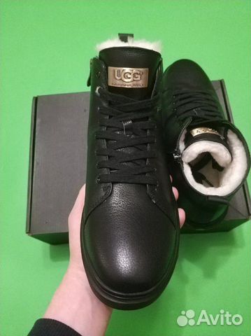 Ботинки мужские зимние бренд уги UGG c мехом Ботинки мужские зимние бренд уги UGG c мехом