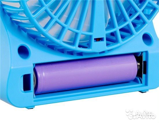 Мини портативный аккумуляторный USB вентилятор