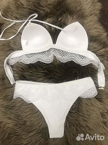 Белый купальник новый