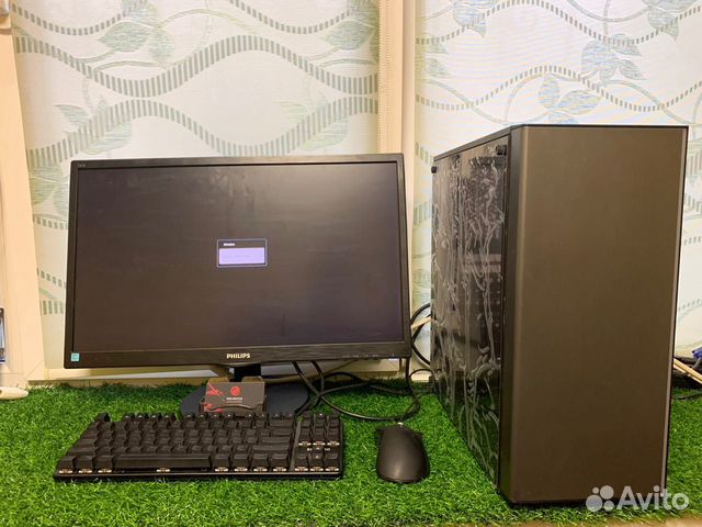 Игровой мощный пк Ryzen 5 2400g/DDR 4 8 gb/ssd 500