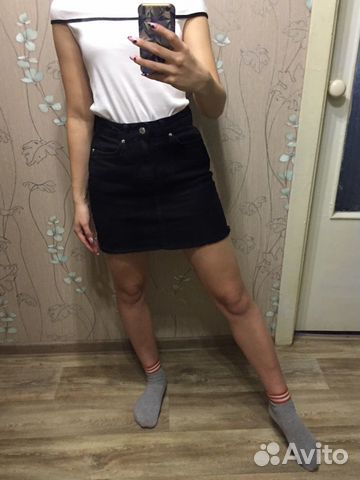 Юбка джинсовая Bershka Юбка джинсовая Bershka