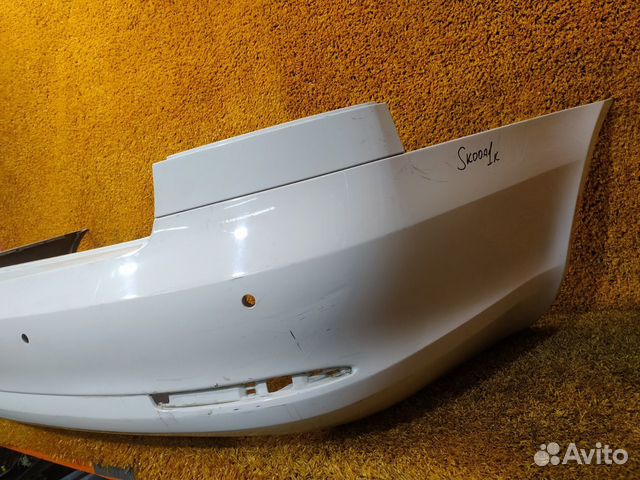 Бампер задний Skoda Octavia 2 A5 (1Z) 2008-2013