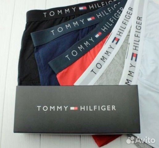 Комплект новогодних трусов Tommy Hilfiger Комплект новогодних трусов Tommy Hilfiger