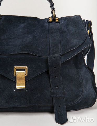 Proenza Schouler Сумка из замши с плечевым ремнем Proenza Schouler Сумка из замши с плечевым ремнем
