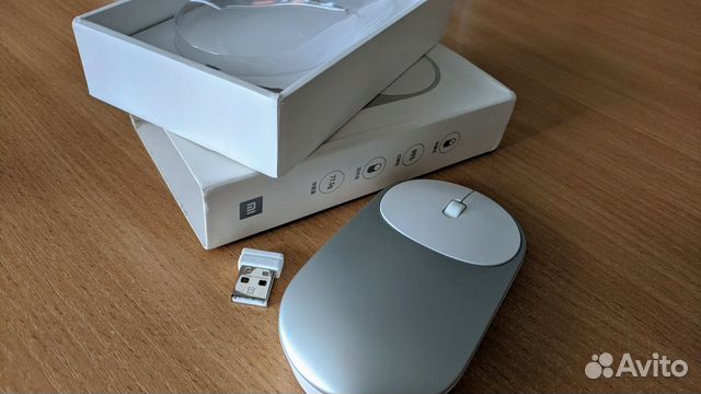 Беспроводная мышь Xiaomi Mi Silver