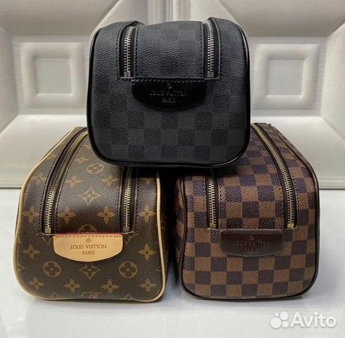 Косметичка мужская натуральная кожа Louis Vuitton Косметичка мужская натуральная кожа Louis Vuitton