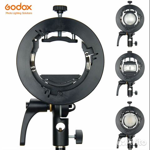Адаптер кронштейн Godox S2 Bracket S Mount Адаптер кронштейн Godox S2 Bracket S Mount