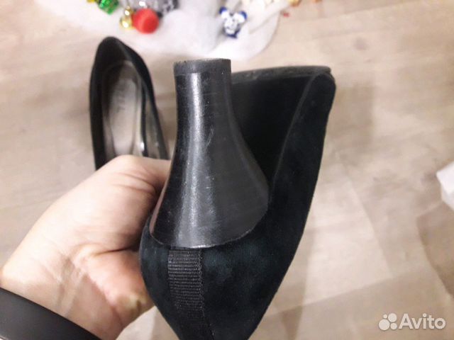 Туфли из натуральной замши 39-40
