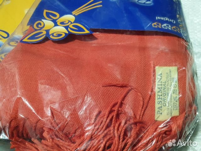 Шарф кашемир и шёлк тёплый