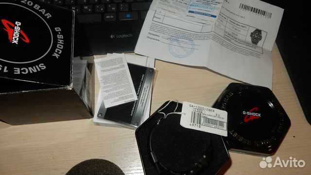 Часы касио как новые / Casio G-Shock GA-1000-2B