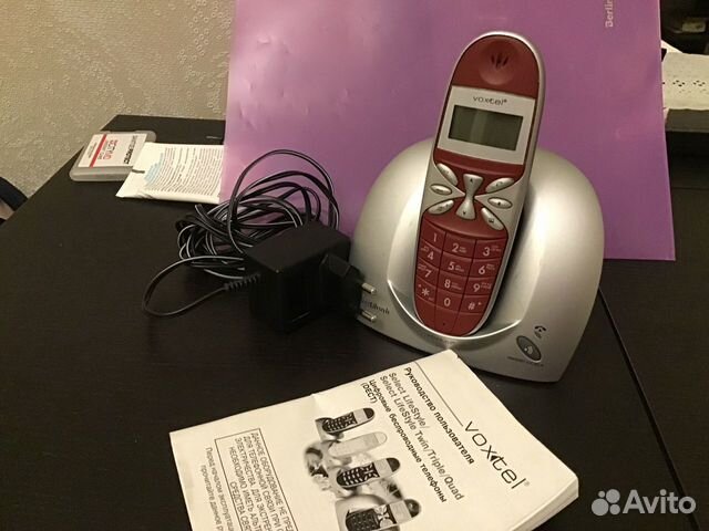 Телефон voxtel стандарта dect