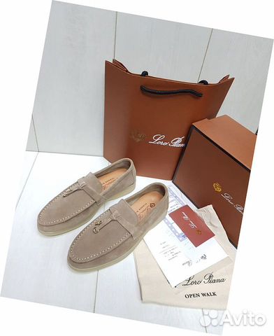 Лоферы замшевые Loro Piana Лоферы замшевые Loro Piana