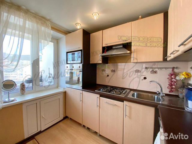 3-к квартира, 53.7 м², 8/9 эт.