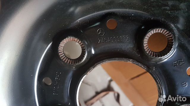 Оригинальные штампованные диски Mercedes