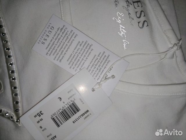 Guess майка с рукавами лонгслив Guess майка с рукавами лонгслив