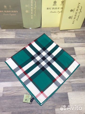 Новый женский шёлковый платок Burberry Новый женский шёлковый платок Burberry