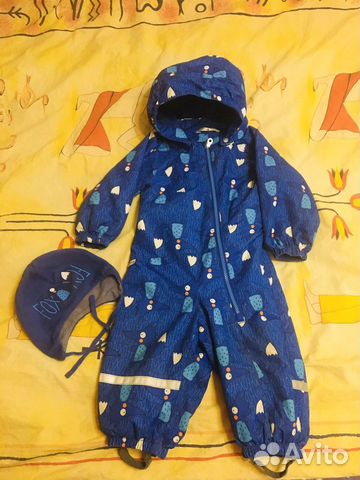 Комбинезон весна-осень+шапочка Комбинезон весна-осень+шапочка