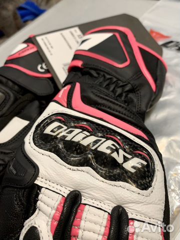 Перчатки dainese carbon D1 long lady gloves Перчатки dainese carbon D1 long lady gloves