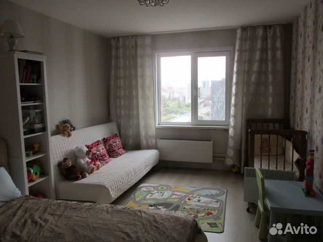 1-к квартира, 40 м², 10/15 эт.