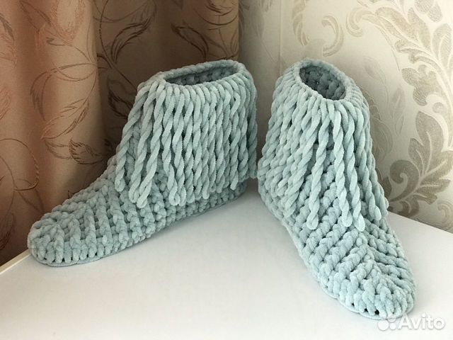 Плюшевые сапожки Плюшевые сапожки