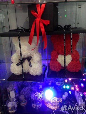 Мишки из роз