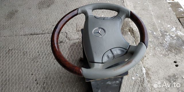 Руль мерседес w220 w215 S class бу с деревом Руль мерседес w220 w215 S class бу с деревом