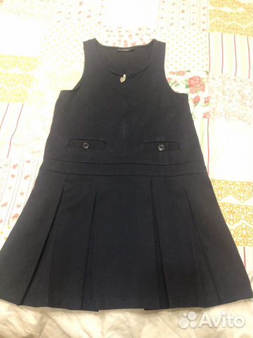 Школьный сарафан и блузка