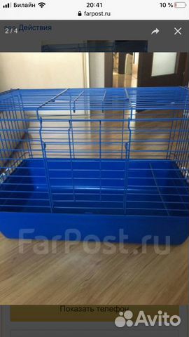 Клетка для кролика или морской свинки купить на Зозу.ру - фотография № 3