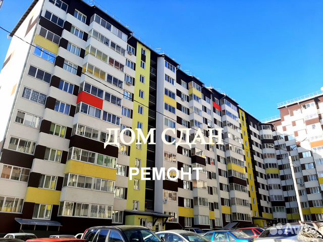 1-к квартира, 40 м², 2/10 эт.