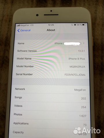 iPhone 8 Plus 64gb rose gold