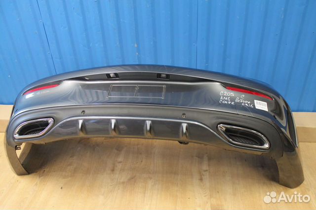 Бампер задний Mercedes C-klasse W205 Бампер задний Mercedes C-klasse W205