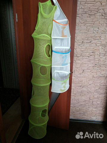 Подвесные сетки для хранения игрушек