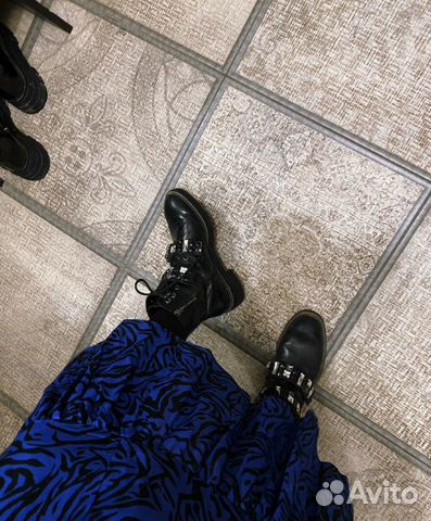 Ботинки zara кожаные Ботинки zara кожаные