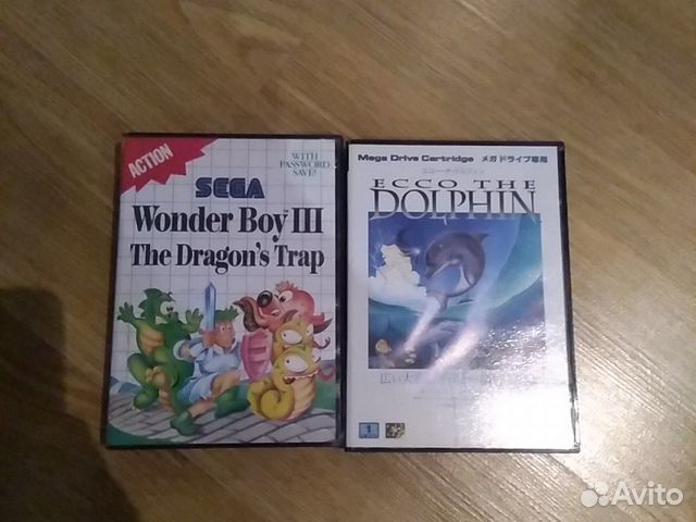 Sega ecco dolphin, wonder boy 3