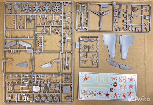 Модель 1/48 Як-3 Звезда 4814 + Комплект зип 48017