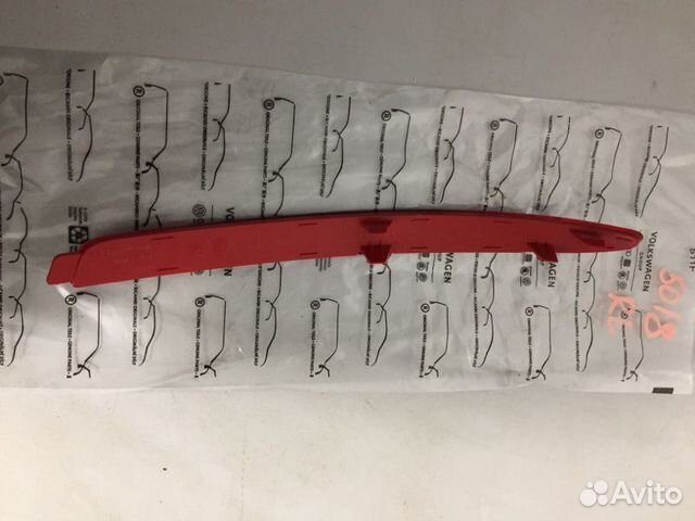 Катафот бампера задний левый Skoda Octavia A5 Fl