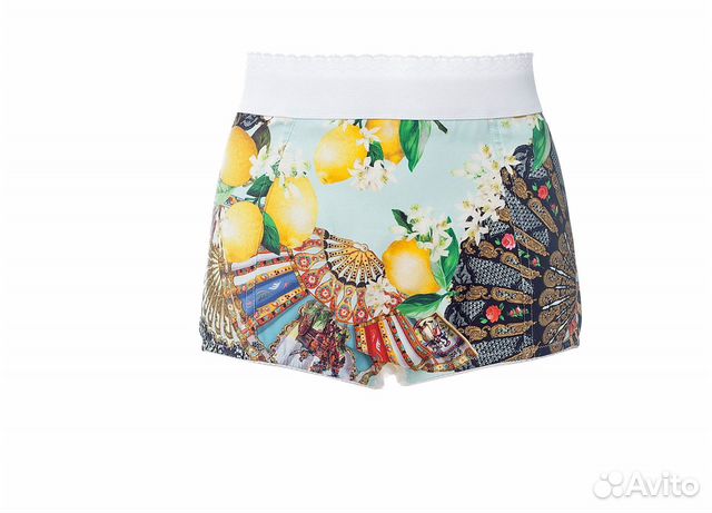 Шелковые шорты Dolce&Gabbana новые